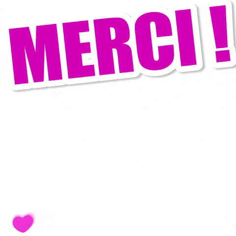 Merci Beaucoup GIF by Titounis.gif