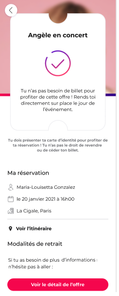 Demande de Remboursement MyTicket - Remboursement billets concert